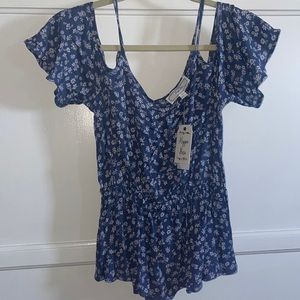 NWT cold shoulder blouse